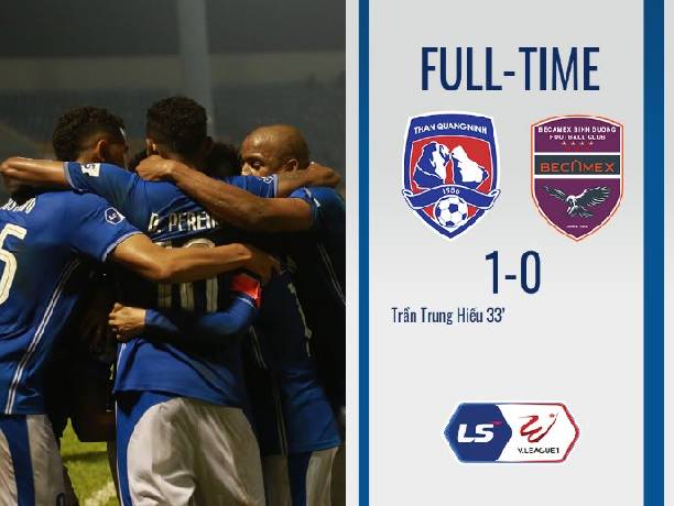 Video Than Quang Ninh 1-0 Bình Dương: Chiến thắng thứ 3 liên tiếp