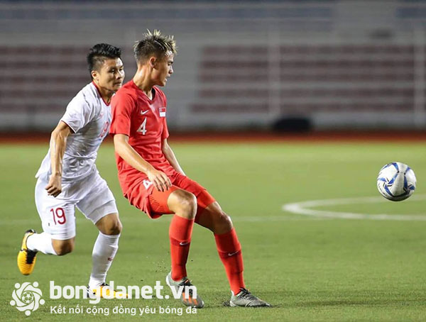 U22 Singapore 0-1 U22 Việt Nam: Người h&ugrave;ng Đức Chinh