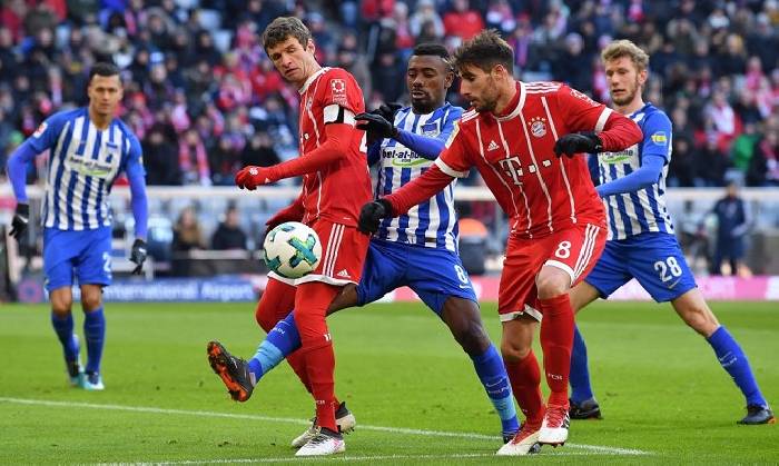 Lịch thi đấu bóng đá hôm nay 5/2: Hertha Berlin vs Bayern Munich