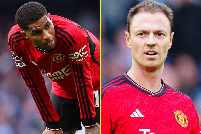 Rashford và Evans đã 'đánh cược' với chấn thương trong trận derby Manchester