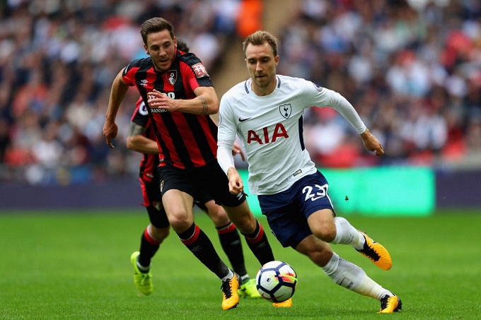 Tỷ lệ bóng đá Ngoại hạng Anh hôm nay 4/5: Bournemouth vs Tottenham