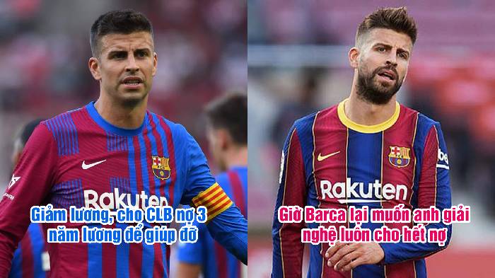 Barca mong Pique giải nghệ sớm để không phải trả nợ khiến CĐV phẫn nộ