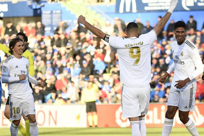 Kết quả Getafe vs Real Madrid, 22h00 ng&agrave;y 4/1