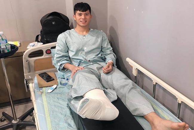 Đình Trọng nói lời xúc động về ngày tết xa quê hương