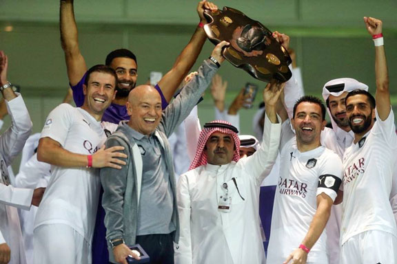 Huyền thoại Xavi giành chức vô địch ở tuổi 39