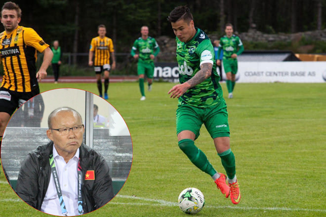 Bỏ qua Filip Nguyễn, thầy Park chỉ 'xem giò' duy nhất Alexander Đặng