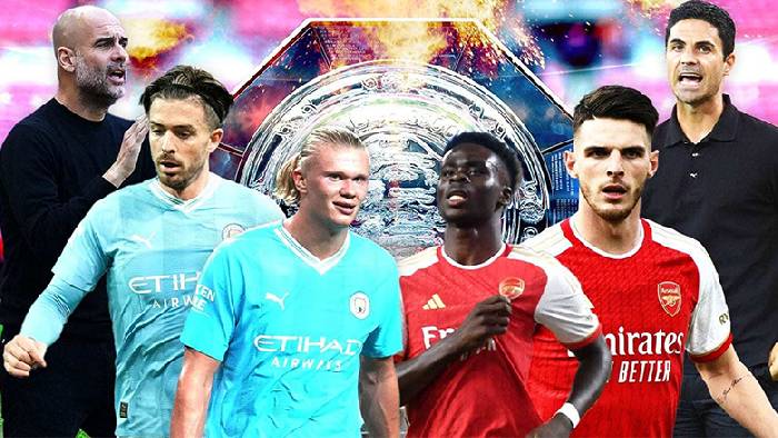 Link xem trực tiếp Man City vs Arsenal, 22h ng&agrave;y 6/8