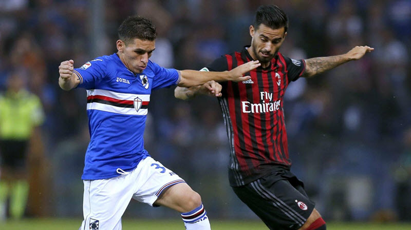 Trực tiếp AC Milan vs Sampdoria, 21h00 ng&agrave;y 6/1