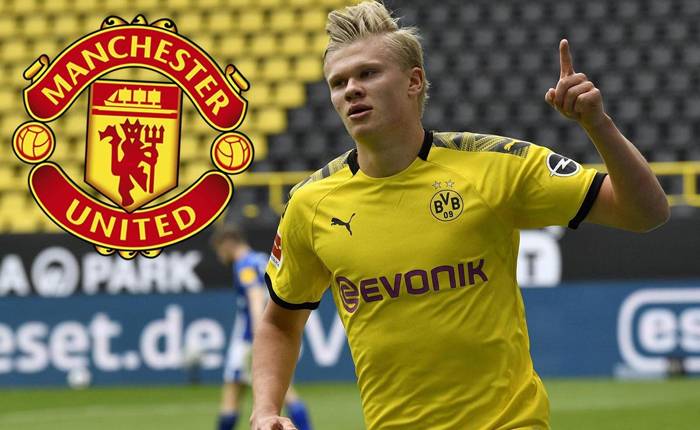 Bỏ Jadon Sancho, MU 'chơi tất tay' vụ Erling Haaland?