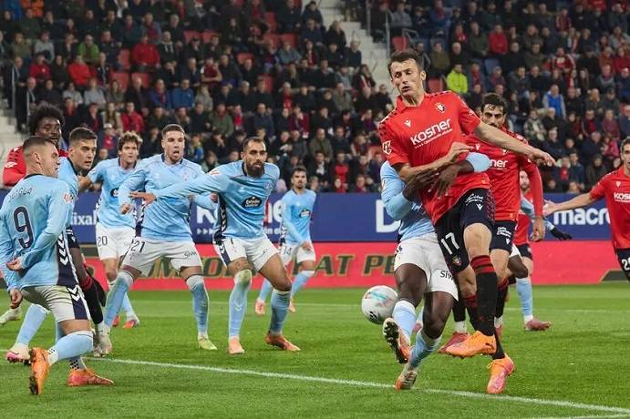Siêu máy tính dự đoán Celta Vigo vs Osasuna, 3h00 ngày 7/2 - La Liga