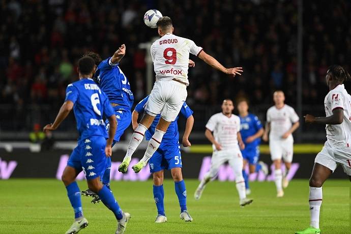 Soi kèo phạt góc AC Milan vs Empoli, 02h00 ngày 8/4