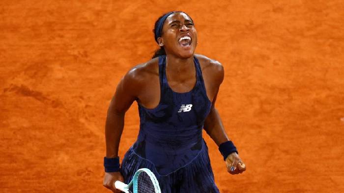 Gauff thắng đậm ‘hiện tượng’ Boisson, lần thứ hai vào chung kết Roland Garros