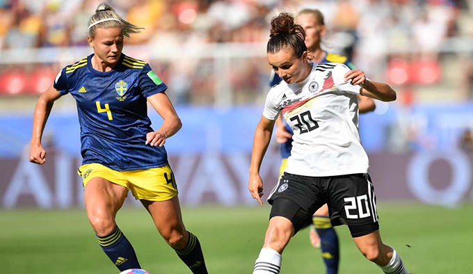 Trực tiếp nữ Anh vs nữ Thụy Điển, 22h ngày 6/7 trên kênh nào?