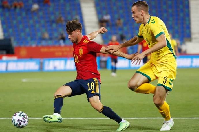 Nhận định, soi kèo Lithuania U21 vs Tây Ban Nha U21, 22h30 ngày 7/9