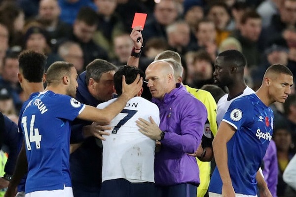 Son Heung-min nhận phán quyết từ FA sau tấm thẻ đỏ trận gặp Everton