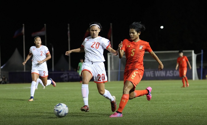 Nữ Myanmar vs nữ Philippines (15h 8/12):  Quyết chiến tấm HCĐ