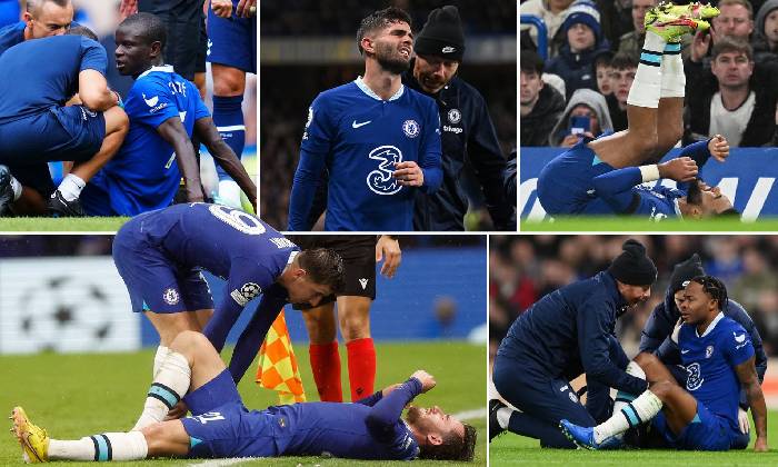 Thêm 3 ca chấn thương, Chelsea sắp đủ một đội hình nằm viện