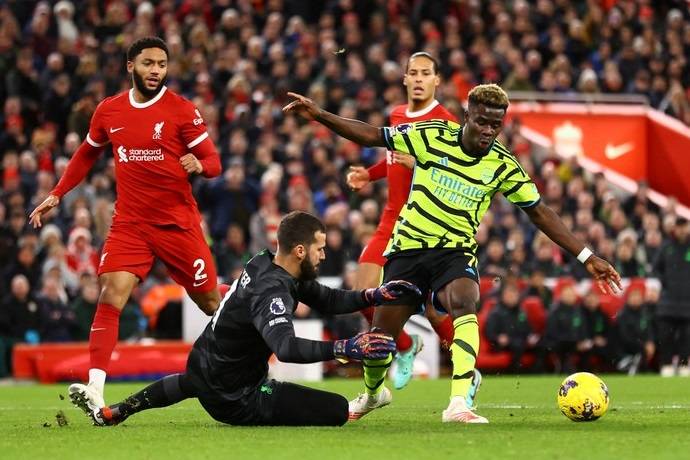 Phân tích kèo hiệp 1 Arsenal vs Liverpool, 23h30 ngày 7/1