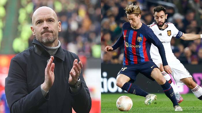 De Jong có câu trả lời cho Ten Hag và Man United