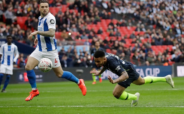 Kết quả b&aacute;n kết FA Cup: Man City vs Brighton, 23h30 ng&agrave;y 6/4