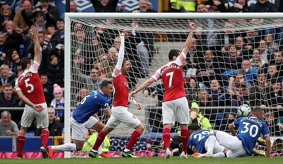 Xem lại Everton vs Arsenal (Premier League, Ngoại hạng Anh vòng 33)