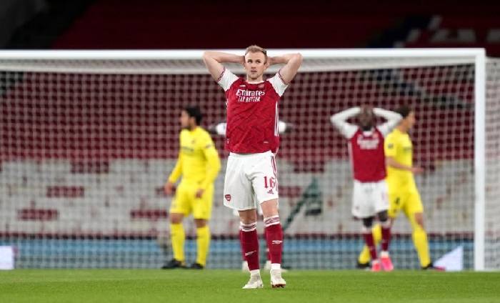 Arsenal bị loại khỏi cúp C2 châu Âu, cuộc đua top 4 NHA càng thêm nóng bóng