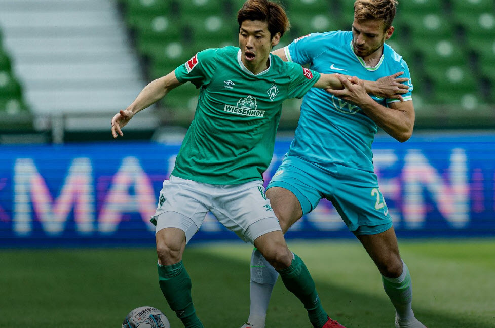 Kết quả Werder Bremen vs Wolfsburg, 18h30 ngày 7/6