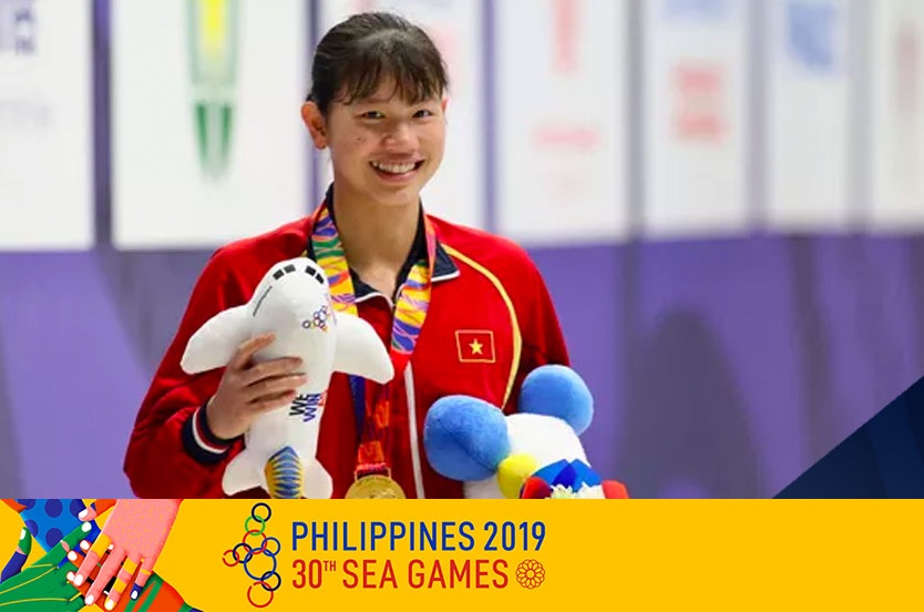 Lịch thi đấu Sea Games 30 của đoàn TTVN ngày 7/12: Chờ vàng từ Taekwondo và Ánh Viên