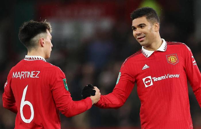 Lisandro Martinez và Casemiro trở lại sớm hơn dự kiến cho giai đoạn sau của mùa giải