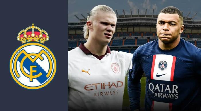 Nếu lại mất Mbappe, Real Madrid sẽ đón Haaland với 'trăm củ'