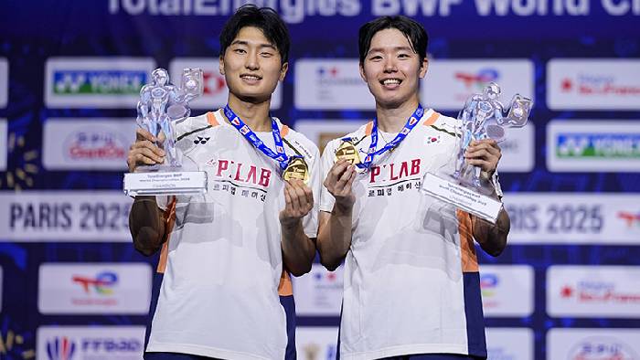 Link xem cầu lông Malaysia Mở rộng 2026 vòng 2 Kim Won Ho và Seo Seung Jae