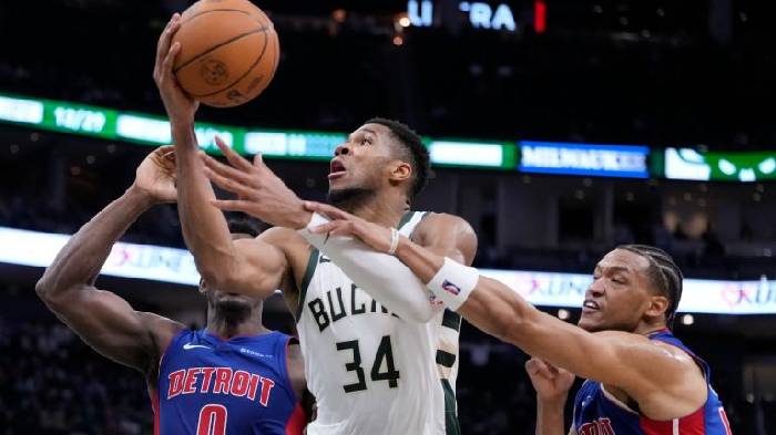 Nhận định bóng rổ Detroit Pistons vs Milwaukee Bucks, 06h00 ngày 9/4: Khác biệt vị thế