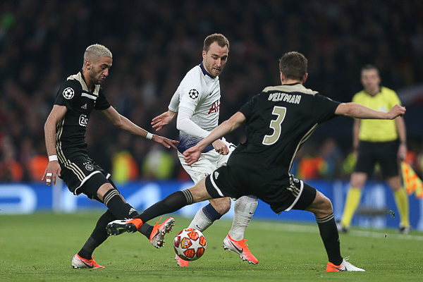 Kết quả b&aacute;n kết C1 ch&acirc;u &Acirc;u: Ajax vs Tottenham, 2h ng&agrave;y 9/5