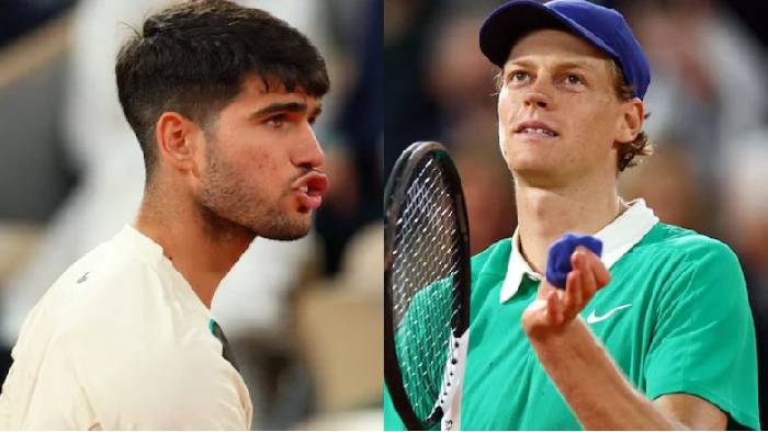 Link trực tiếp tennis Sinner vs Alcaraz, Chung kết Roland Garros - 20h00 ngày 8/6