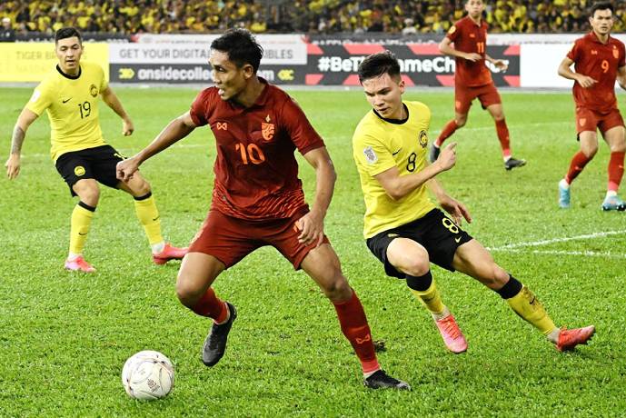 Đội hình ra sân chính thức Thái Lan vs Malaysia, 19h30 ngày 10/1