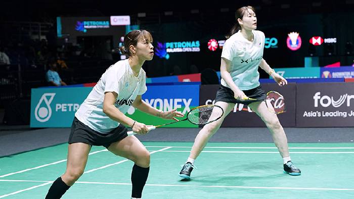 Link xem cầu lông Malaysia Mở rộng 2026 tứ kết Yuki Fukushima và Mayu Matsumoto