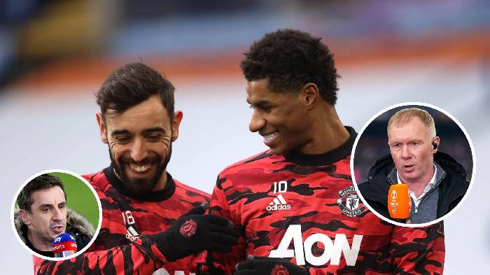Bruno Fernandes bị các huyền thoại M.U sỉ nhục, Rashford nói gì?