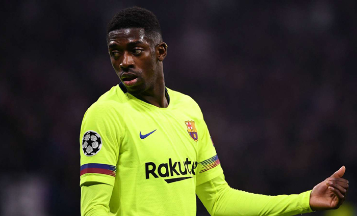 Dembele xuất hiện trong danh sách cầu thủ Barcelona đấu với MU