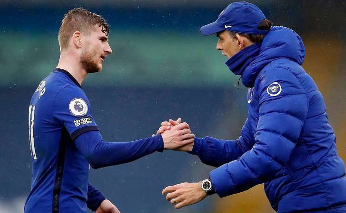 Thomas Tuchel dùng… chó để ngợi khen Timo Werner