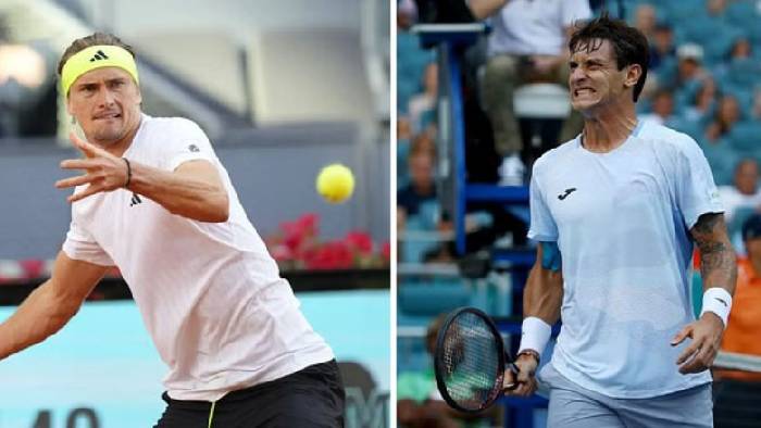 Nhận định tennis Zverev vs Carabelli, Vòng 2 Rome Masters - 1h30 ngày 10/5