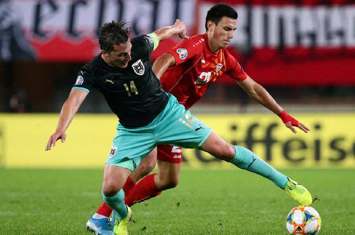 Nhận định, soi kèo, phân tích tỷ lệ kèo hiệp 1 Áo vs Bắc Macedonia, 23h ngày 13/6