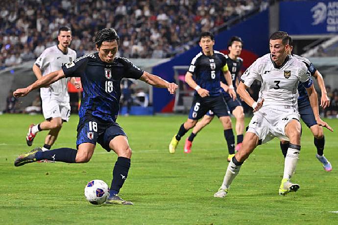 Indonesia thua thảm 0-6 trước Nhật Bản