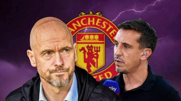 Neville: 'Ten Hag bất công, muốn đẩy cậu ấy khỏi Man United'