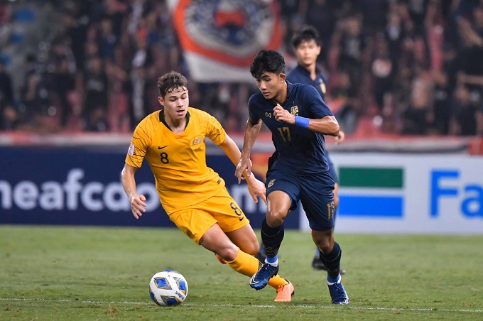 Kết quả U23 Th&aacute;i Lan vs U23 Australia, 20h15 ng&agrave;y 11/1