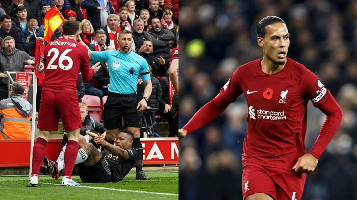 Tin Liverpool sáng 11/4: Van Dijk giỏi hơn Vidic; Trọng tài bị treo còi vì đánh Robertson