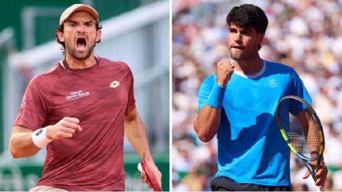 Nhận định tennis Alcaraz vs Vacherot - Bán kết Monte Carlo Masters, 20h30 ngày 11/4