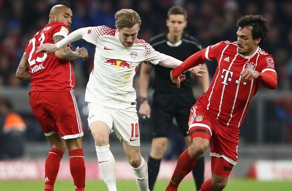 Kết quả Bundesliga v&ograve;ng 33: Leipzig vs Bayern Munich, 20h30 ng&agrave;y 11/5