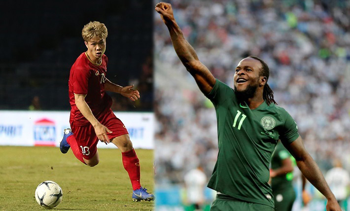 Công Phượng, Quang Hải sắp đối đầu với Victor Moses