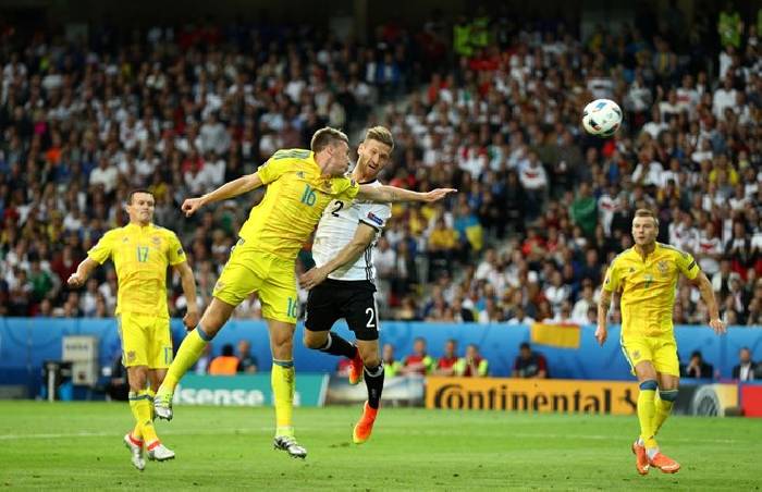 Phân tích tỷ lệ kèo hiệp 1 Đức vs Ukraine, 23h00 ngày 12/6