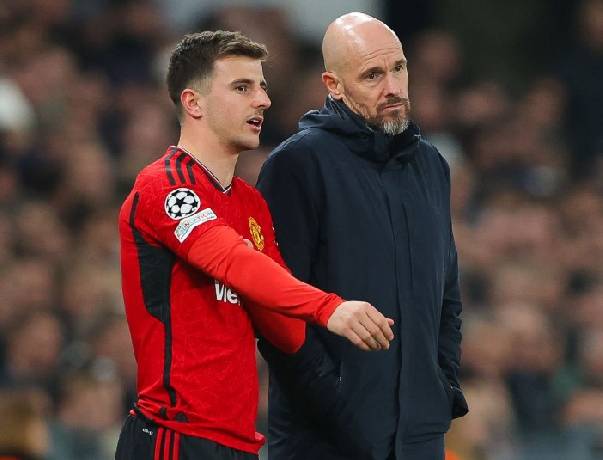 Ten Hag nói thế này thì Mount còn lâu mới được đá chính